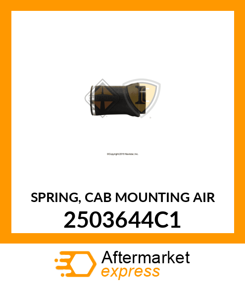 SPRING, CAB MOUNTING AIR 2503644C1