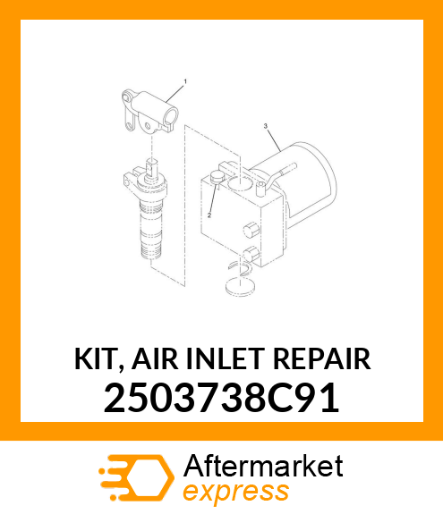 KIT, AIR INLET REPAIR 2503738C91