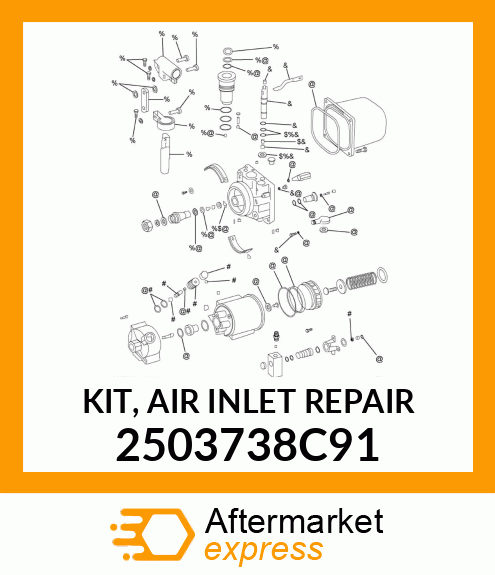 KIT, AIR INLET REPAIR 2503738C91