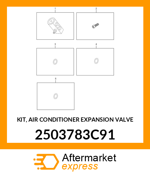 KIT, AIR CONDITIONER EXPANSION VALVE 2503783C91