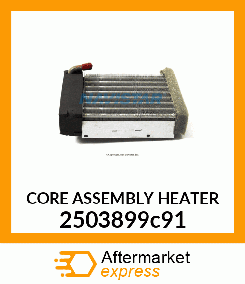 CORE ASSEMBLY HEATER 2503899c91