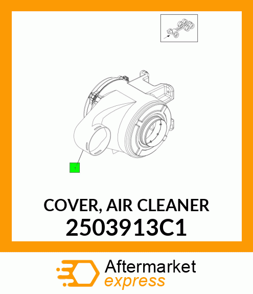 COVER, AIR CLEANER 2503913C1