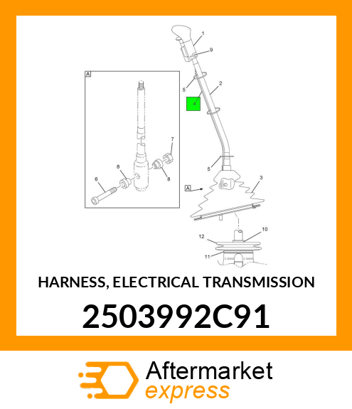 HARNESS, ELECTRICAL TRANSMISSION 2503992C91