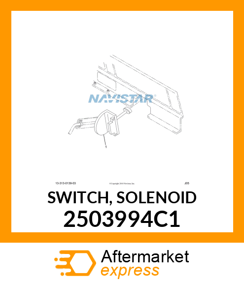 SWITCH, SOLENOID 2503994C1