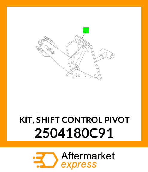 KIT, SHIFT CONTROL PIVOT 2504180C91