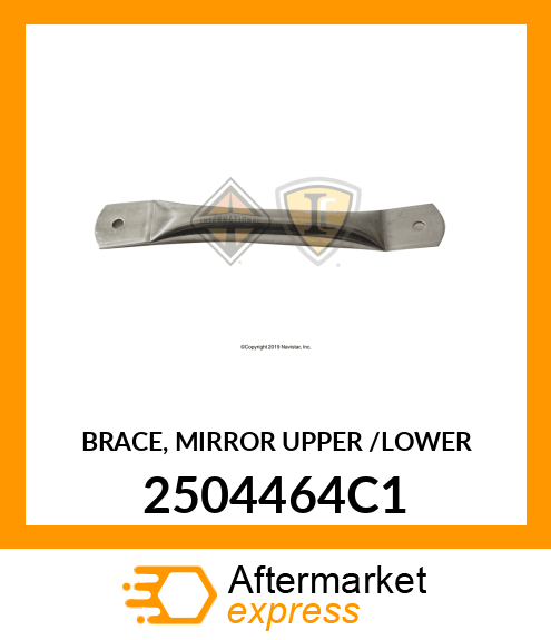 BRACE, MIRROR UPPER /LOWER 2504464C1