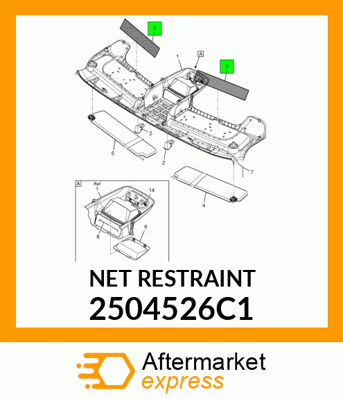 NET RESTRAINT 2504526C1