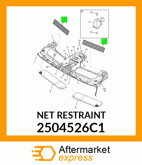 NET RESTRAINT 2504526C1