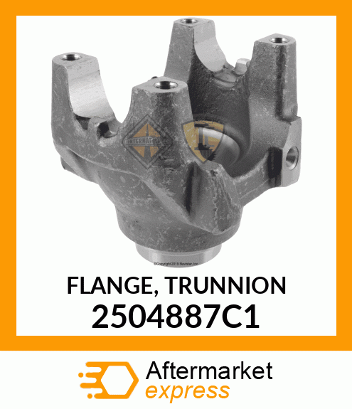 FLANGE, TRUNNION 2504887C1