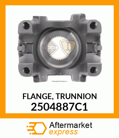 FLANGE, TRUNNION 2504887C1