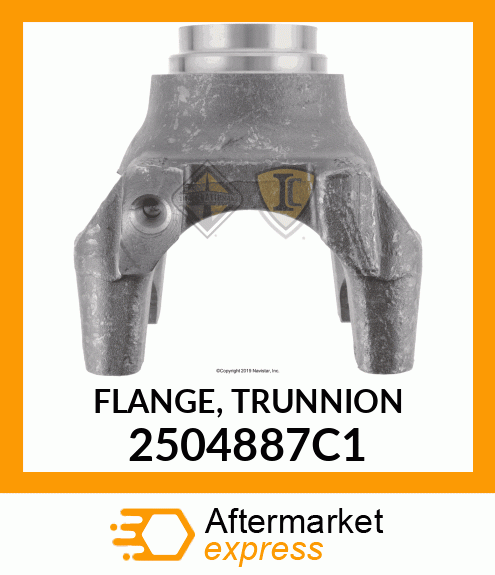 FLANGE, TRUNNION 2504887C1