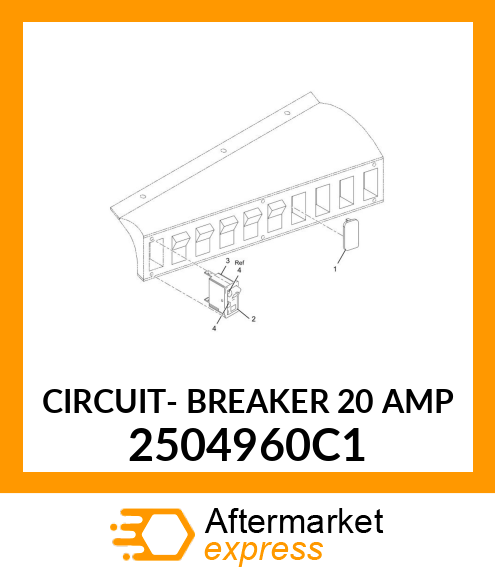 CIRCUIT- BREAKER 20 AMP 2504960C1