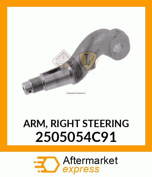 ARM, RIGHT STEERING 2505054C91