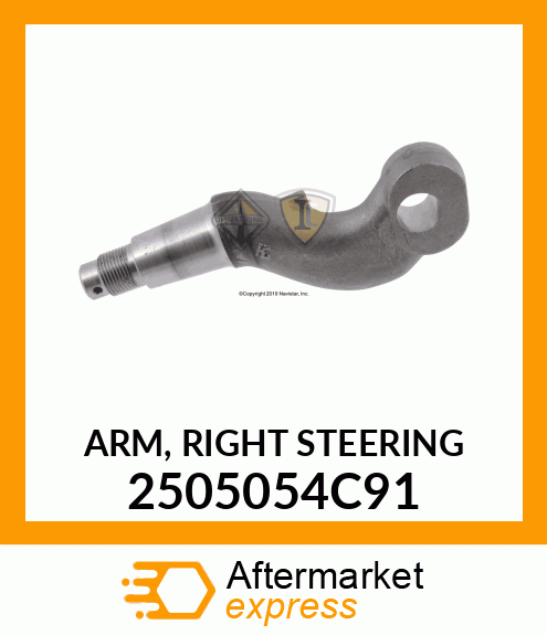 ARM, RIGHT STEERING 2505054C91