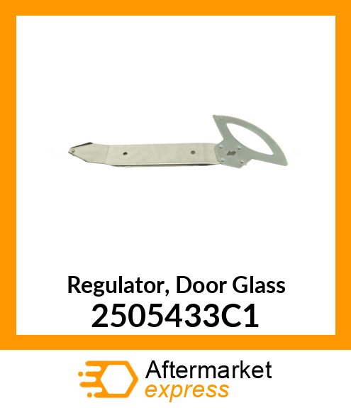 Regulator, Door Glass 2505433C1