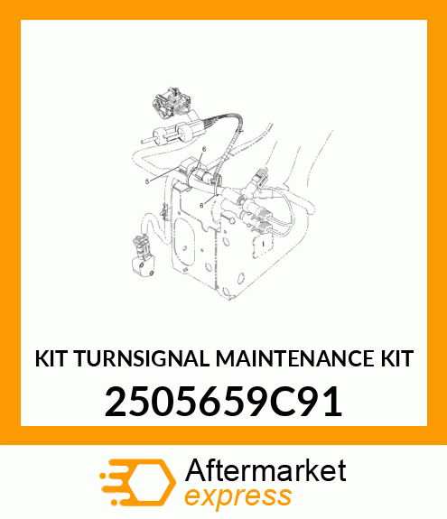 KIT TURNSIGNAL MAINTENANCE KIT 2505659C91