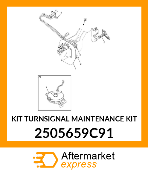 KIT TURNSIGNAL MAINTENANCE KIT 2505659C91