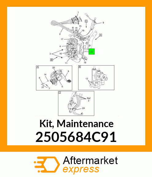 Kit, Maintenance 2505684C91