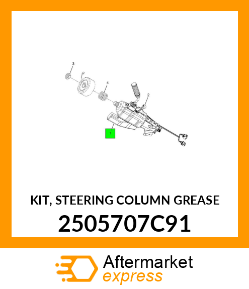 KIT, STEERING COLUMN GREASE 2505707C91