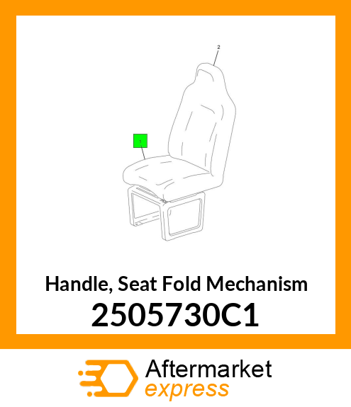 Handle, Seat Fold Mechanism 2505730C1