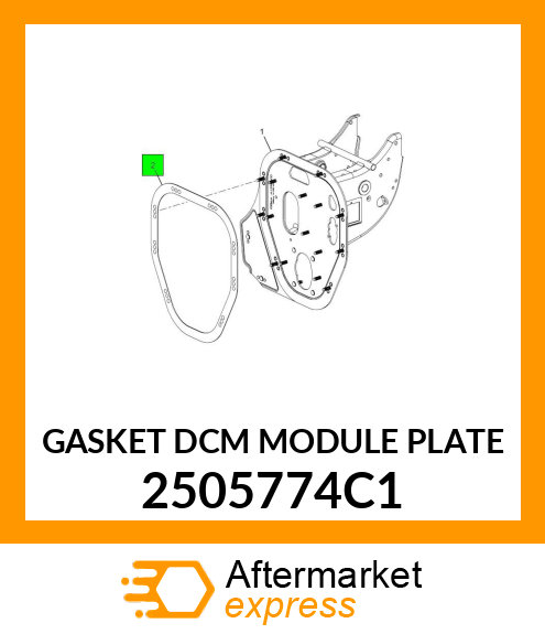 GASKET DCM MODULE PLATE 2505774C1