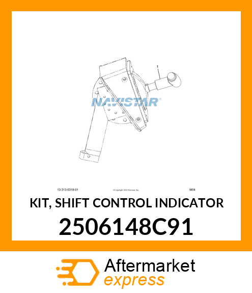 KIT, SHIFT CONTROL INDICATOR 2506148C91