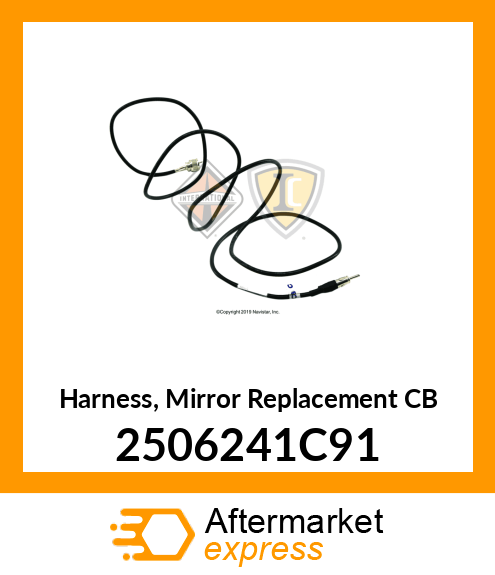 Harness, Mirror Replacement CB 2506241C91