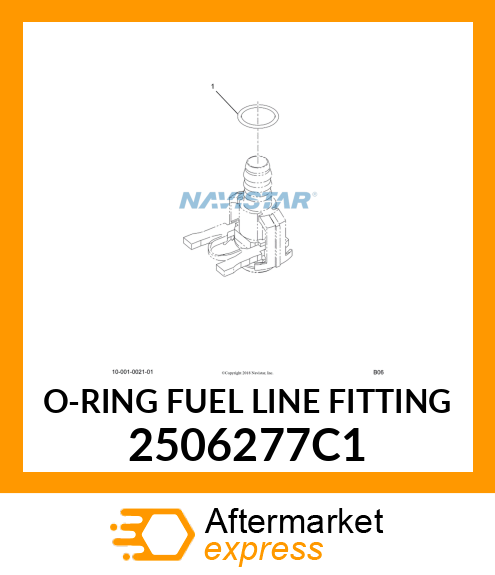 O-RING FUEL LINE FITTING 2506277C1