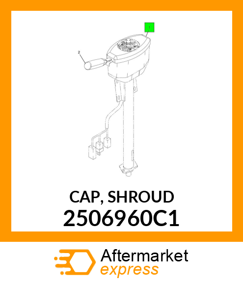 CAP, SHROUD 2506960C1