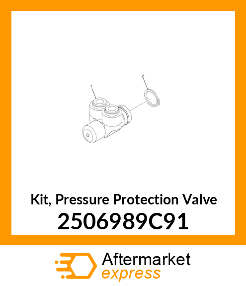 Kit, Pressure Protection Valve 2506989C91