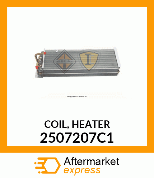 COIL, HEATER 2507207C1