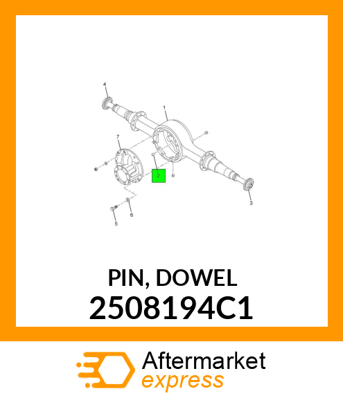 PIN, DOWEL 2508194C1