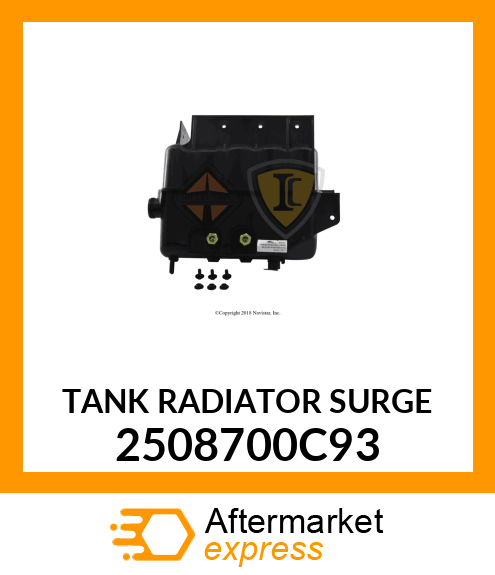 TANK RADIATOR SURGE 2508700C93