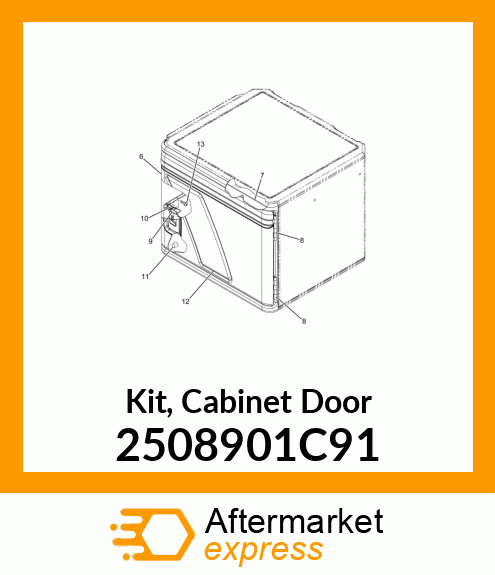 Kit, Cabinet Door 2508901C91