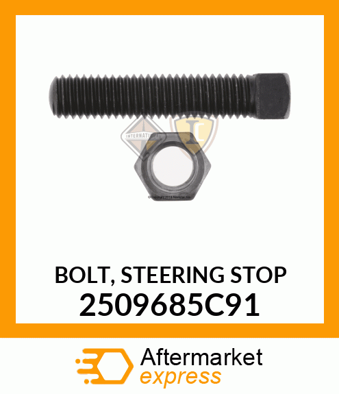 BOLT, STEERING STOP 2509685C91