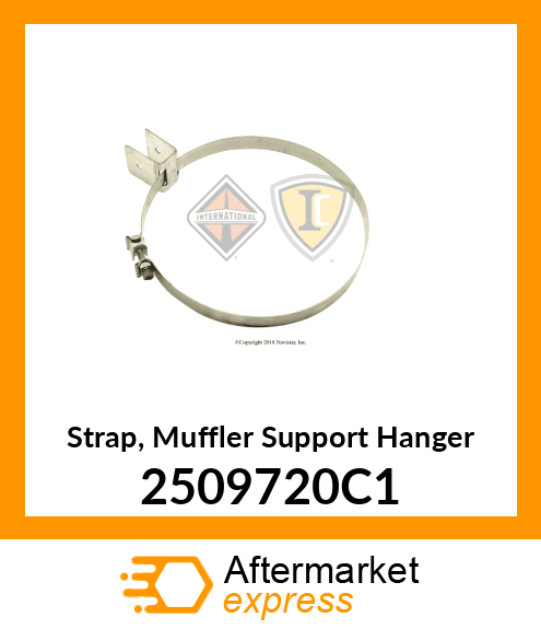 Strap, Muffler Support Hanger 2509720C1