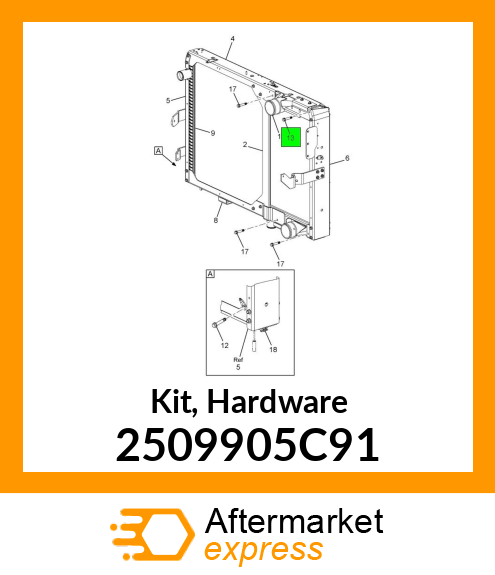 Kit, Hardware 2509905C91