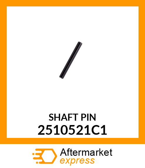 SHAFT PIN 2510521C1