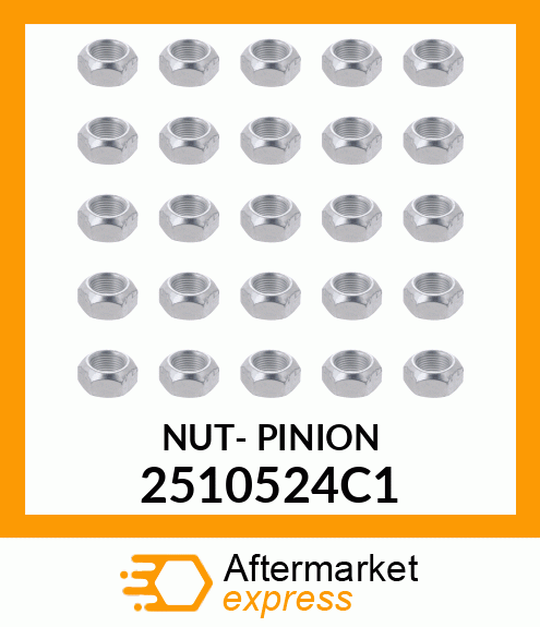NUT- PINION 2510524C1
