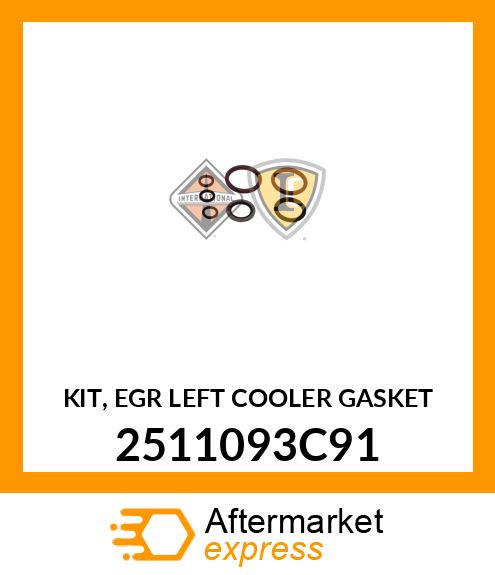 KIT, EGR LEFT COOLER GASKET 2511093C91