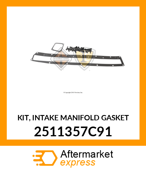 KIT, INTAKE MANIFOLD GASKET 2511357C91