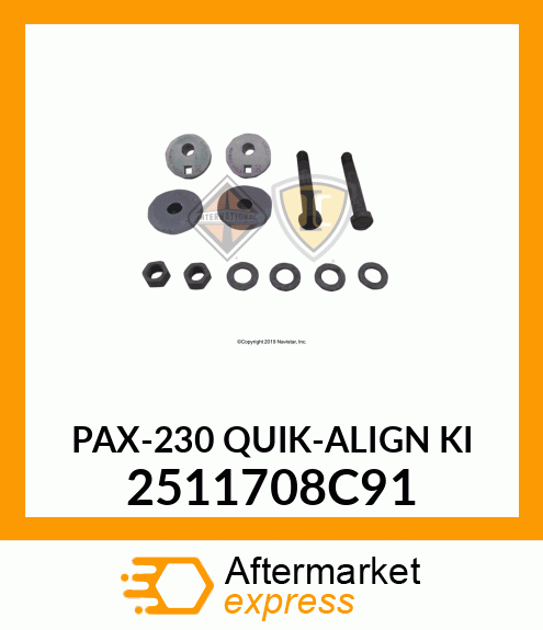 PAX-230 QUIK-ALIGN KI 2511708C91