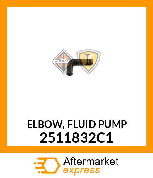 ELBOW, FLUID PUMP 2511832C1