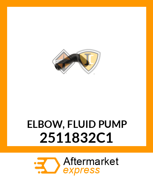 ELBOW, FLUID PUMP 2511832C1