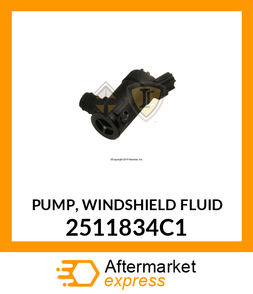 PUMP, WINDSHIELD FLUID 2511834C1