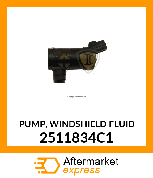 PUMP, WINDSHIELD FLUID 2511834C1