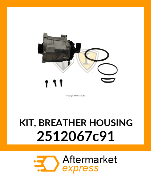 KIT, BREATHER HOUSING 2512067c91