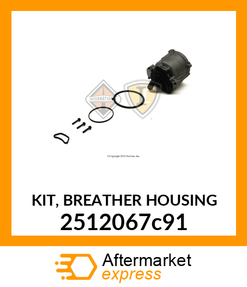 KIT, BREATHER HOUSING 2512067c91