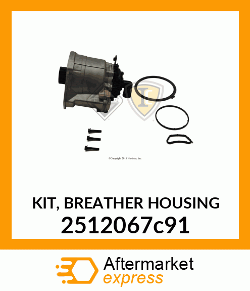 KIT, BREATHER HOUSING 2512067c91