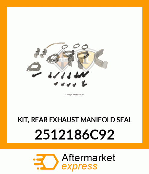 KIT, REAR EXHAUST MANIFOLD SEAL 2512186C92